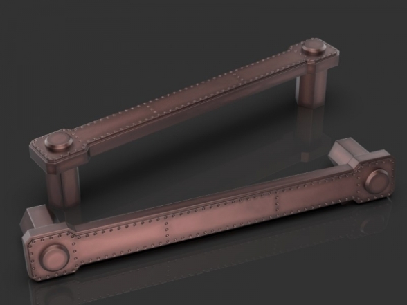 Мебельные ручки под медь