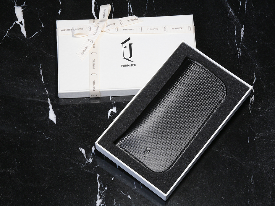 Футляр кожаный для очков FURNITEK FG-0102211 в подарочной коробке