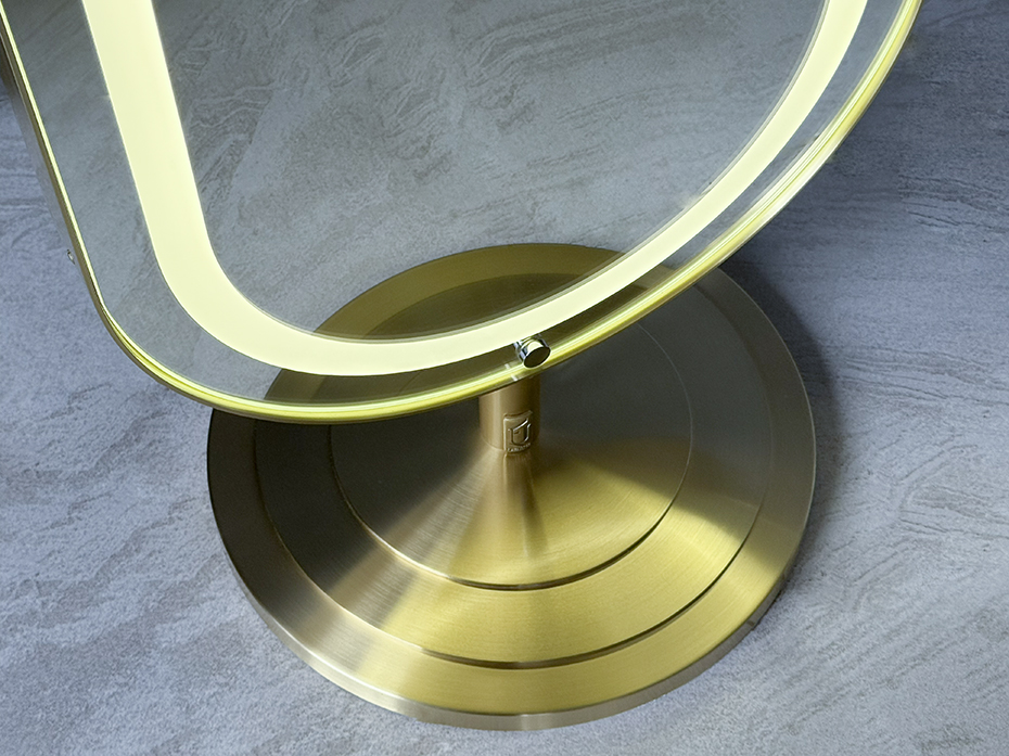 Зеркало напольное поворотное FURNTEK FG-002027 матовая латунь