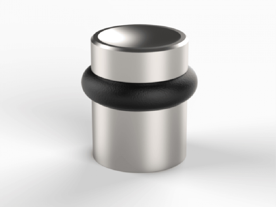 Ограничитель напольный Frank Allart FG-2131 матовый никель