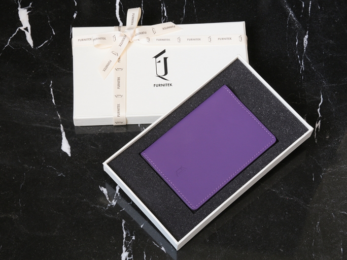 Обложка кожаная на паспорт FURNITEK модель FG-0201611 в подарочной коробке