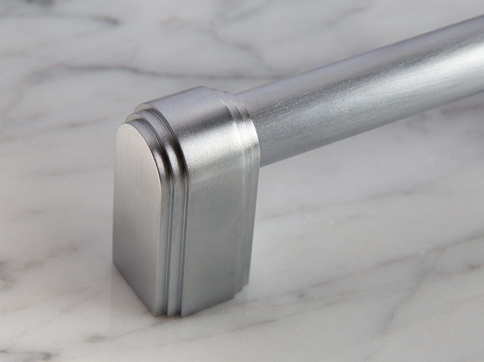 Мебельная ручка-скоба Armac Martin Carlton 114мм матовый хром