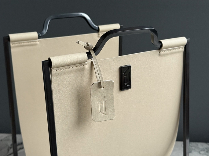 Подставка под сумки FG-190 чернёная латунь с полировкой