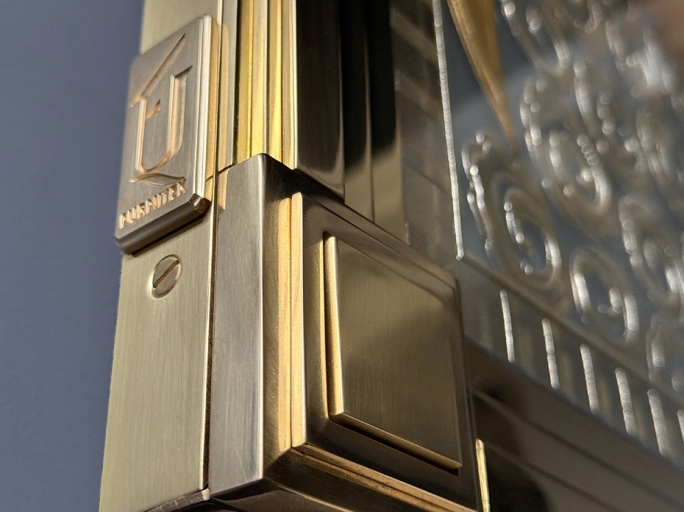 Картина со стеклом FURNITEK FG-306 в латунной раме