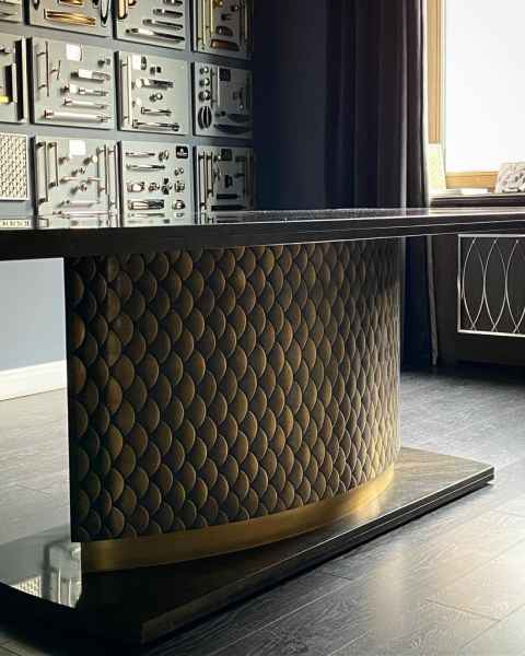 Стол обеденный овальный FURNITEK